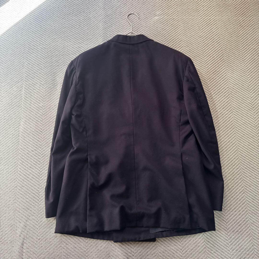 ポロラルフローレン　紺ブレ　金ボタン　ダブルテーラードジャケット　メンズL