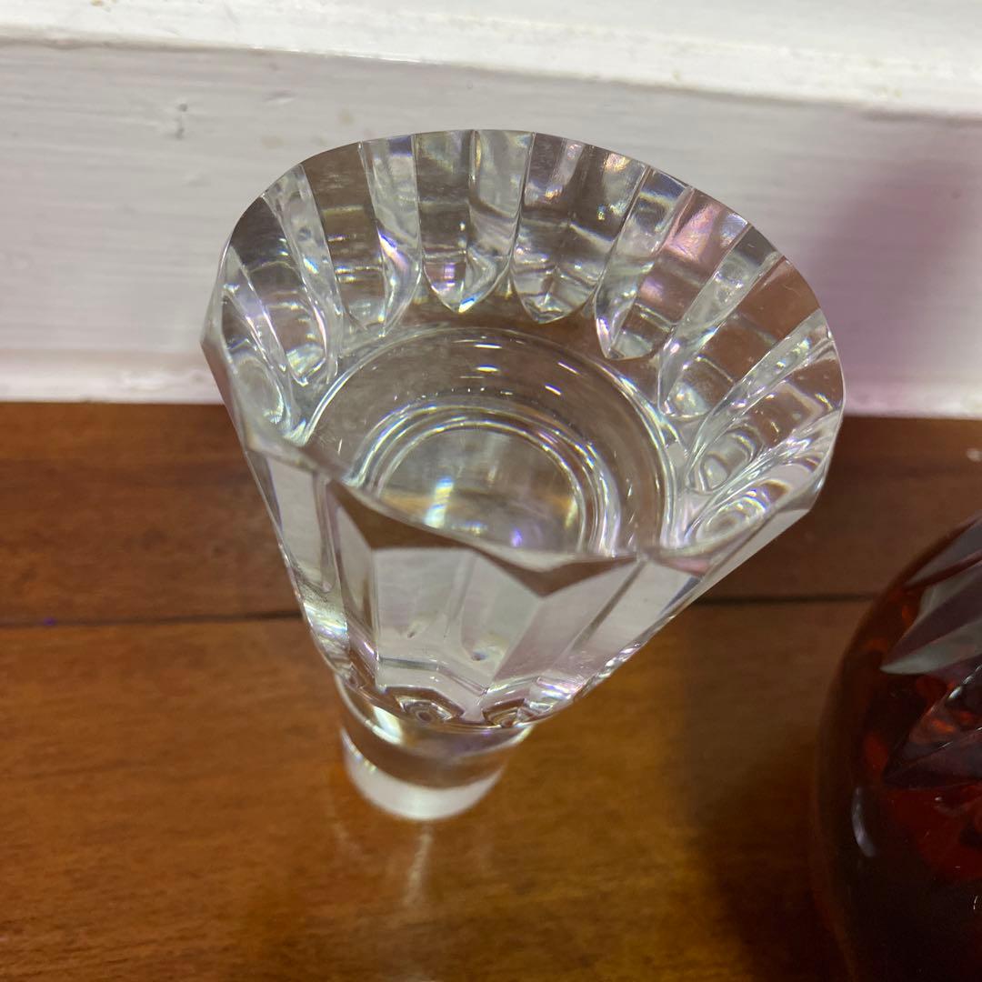 【未開栓】CAMUS　カミュ　バカラ　カラフェ　クリスタルボトル　替栓無　希少品