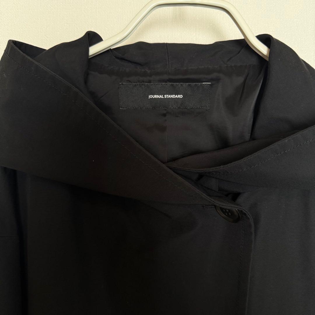 ジャーナルスタンダード　グログランコート　フード付き　38サイズ