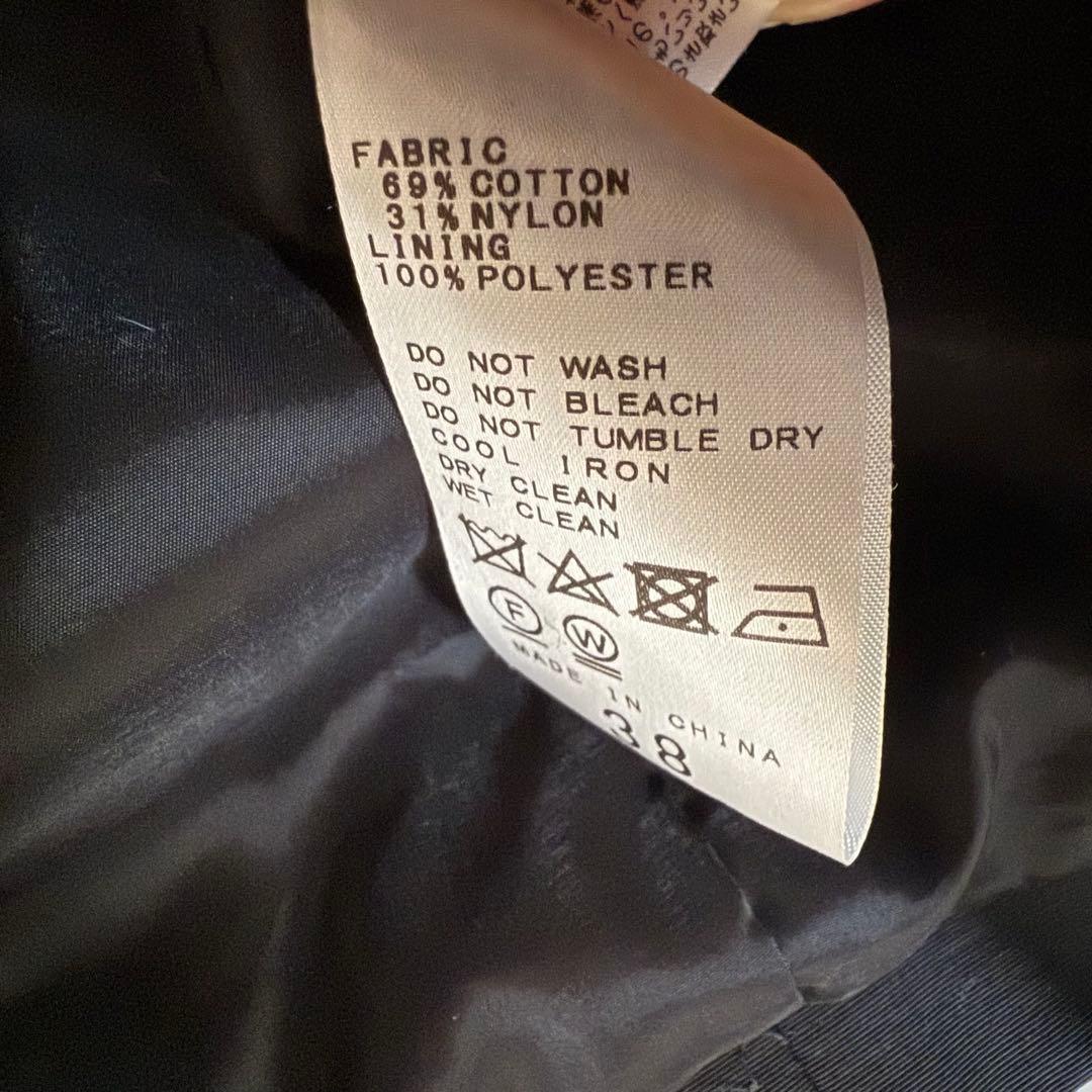 ジャーナルスタンダード　グログランコート　フード付き　38サイズ