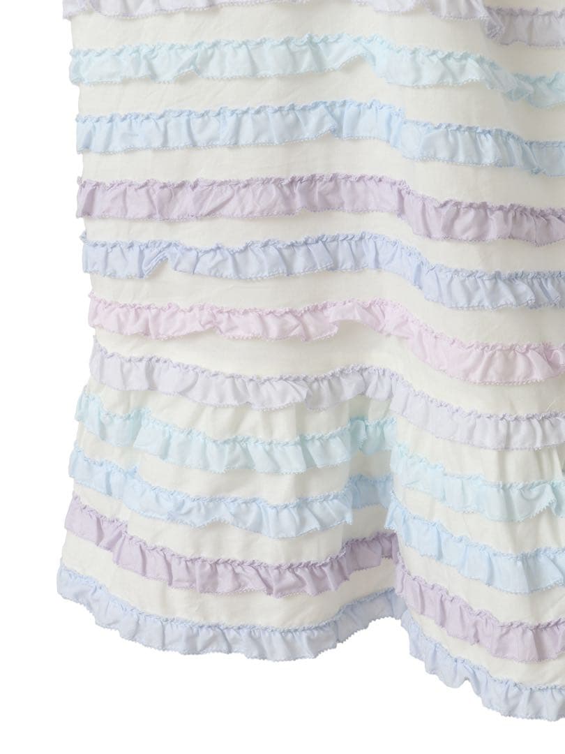 ピンクハウス あじさいグラデーションフリルキャミソールブラウス 2025年