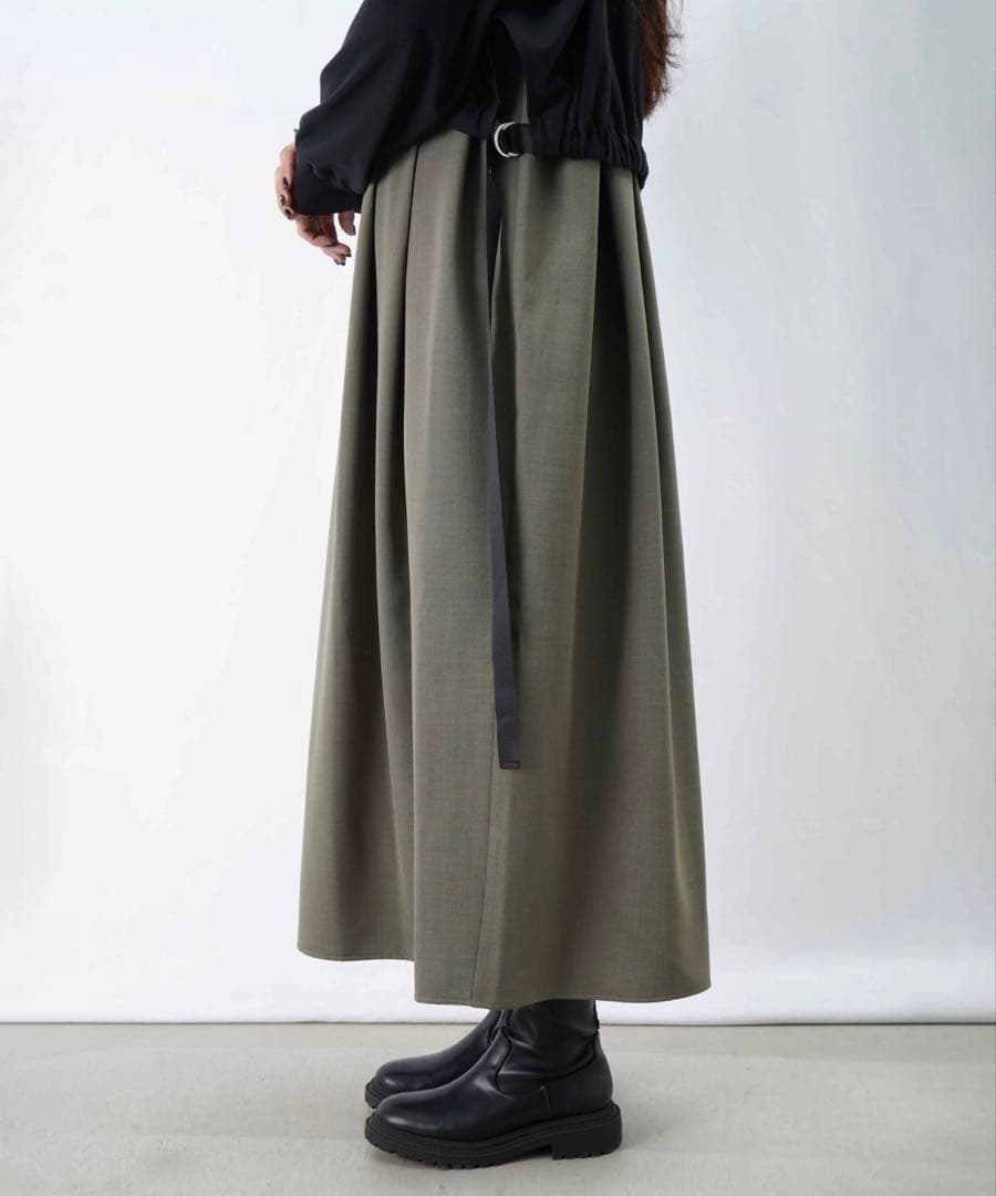 LUCA/LADY LUCK LUCA LC/LLL カット布帛切替ワンピース