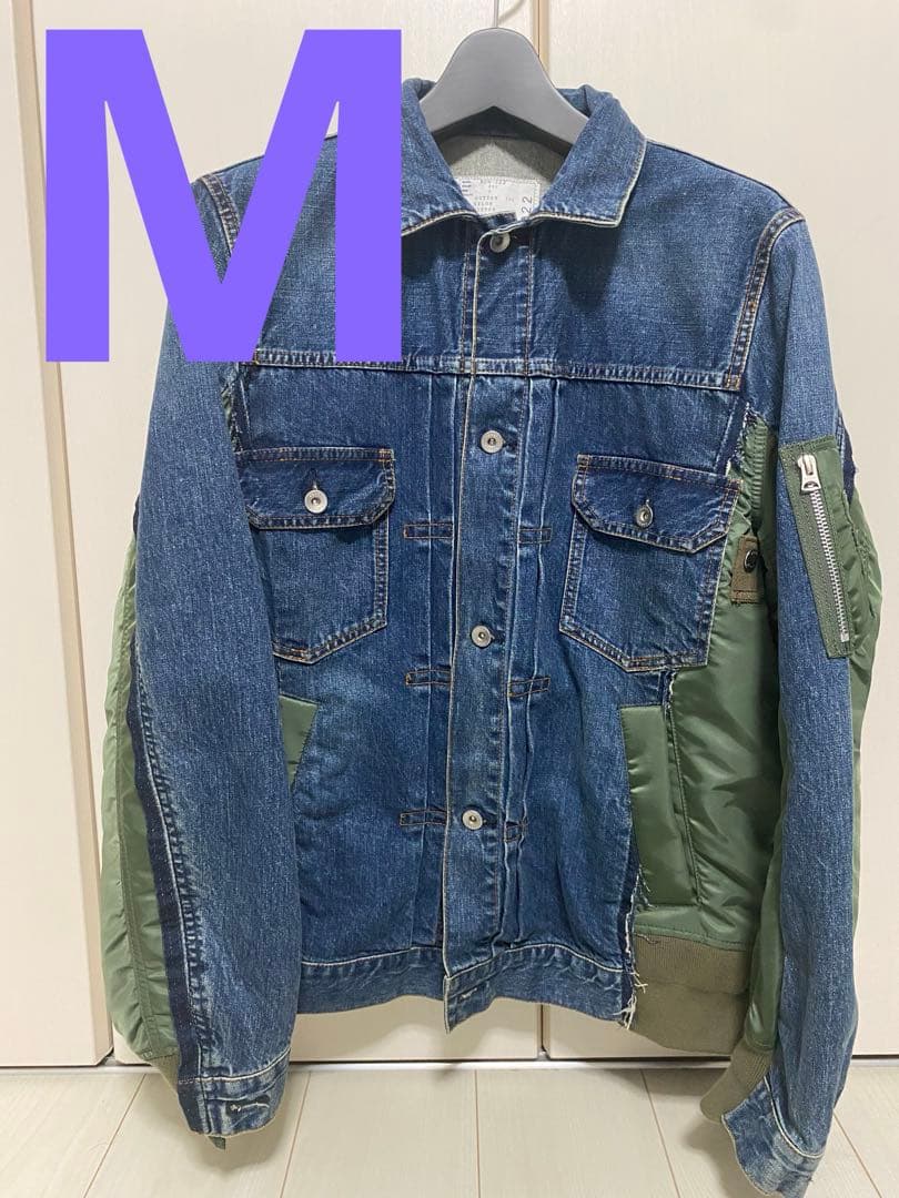 サカイ　Denim Nylon Twill Jacket サイズ２　ＳＣＭ