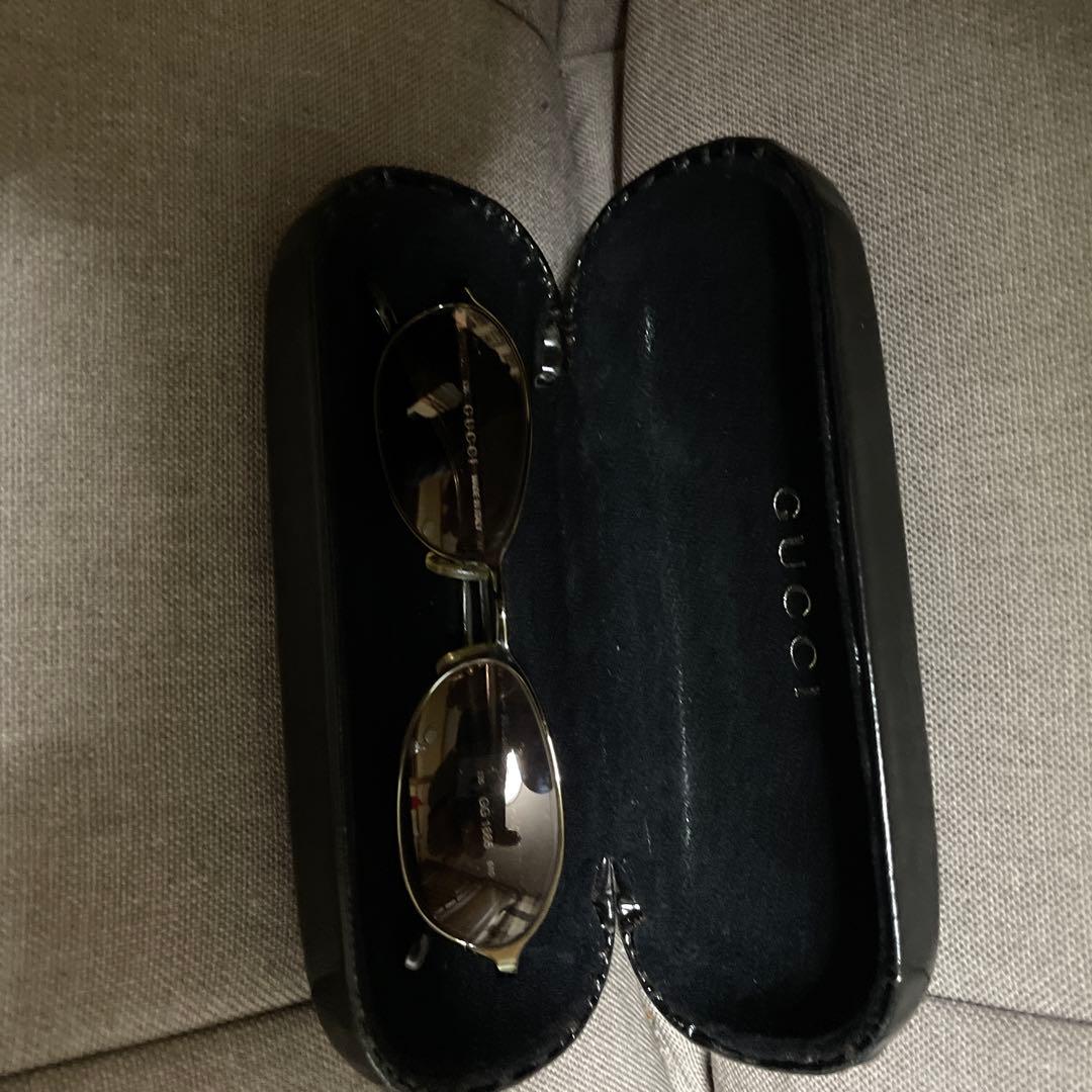 GUCCIイタリア製ブラウンレンズサングラス