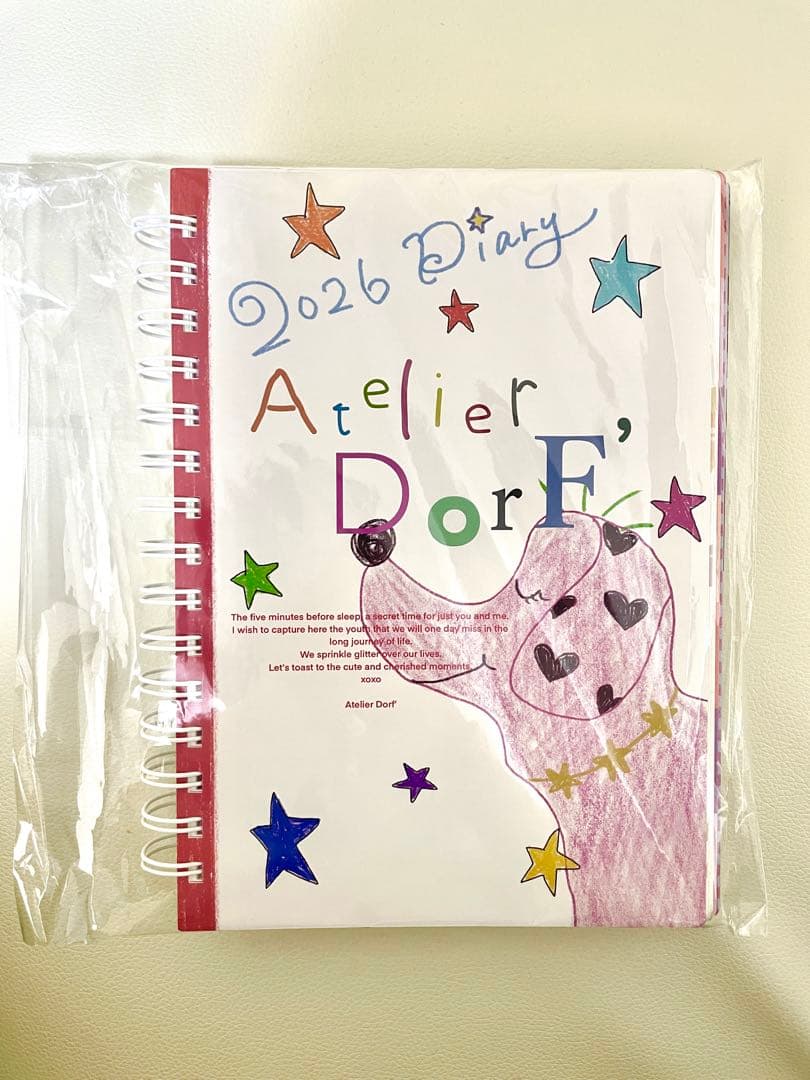2026 Diary Atelier DorF スケジュール帳
