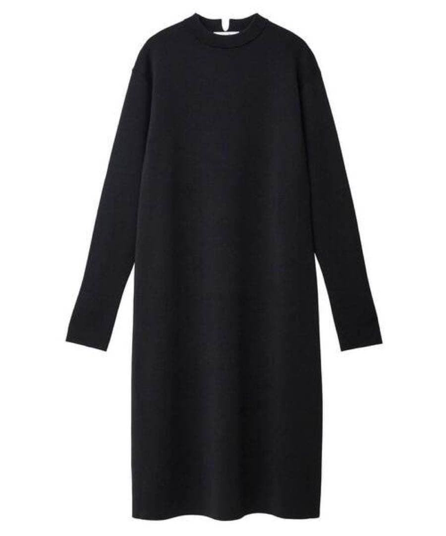 新品タグ付レリタージュマルティニークエキストラファインメリノハイネックワンピース