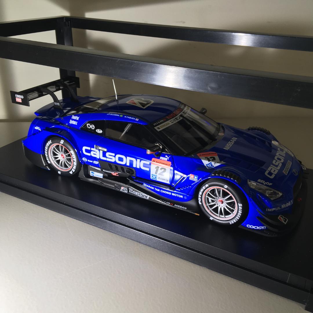 ミニカー Nissan GT-R Super GT500 2015 1/18 Ebbro