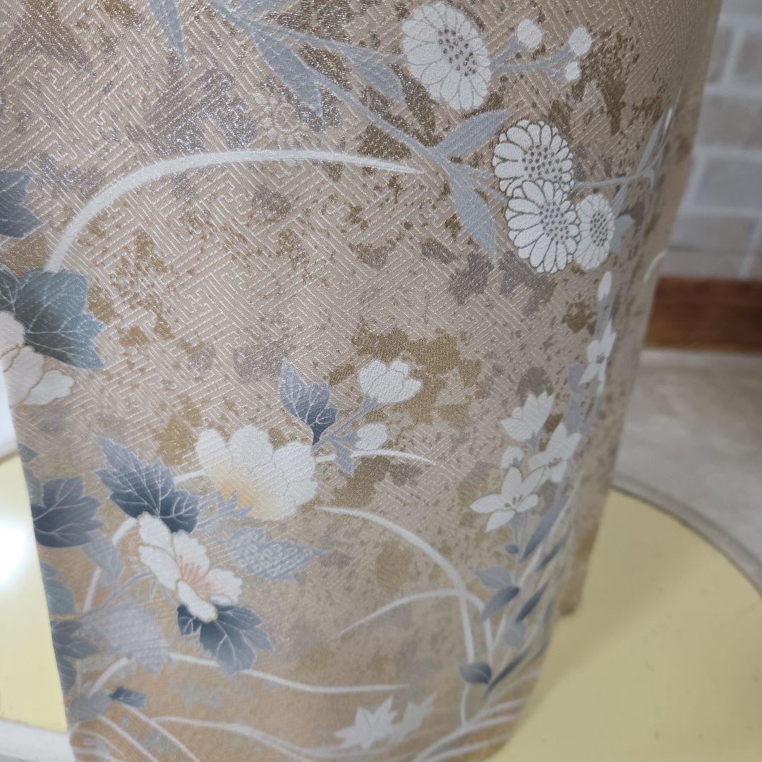 訪問着 4点フルセット、着物、袋帯、帯締め、帯揚げ トールサイズ対応