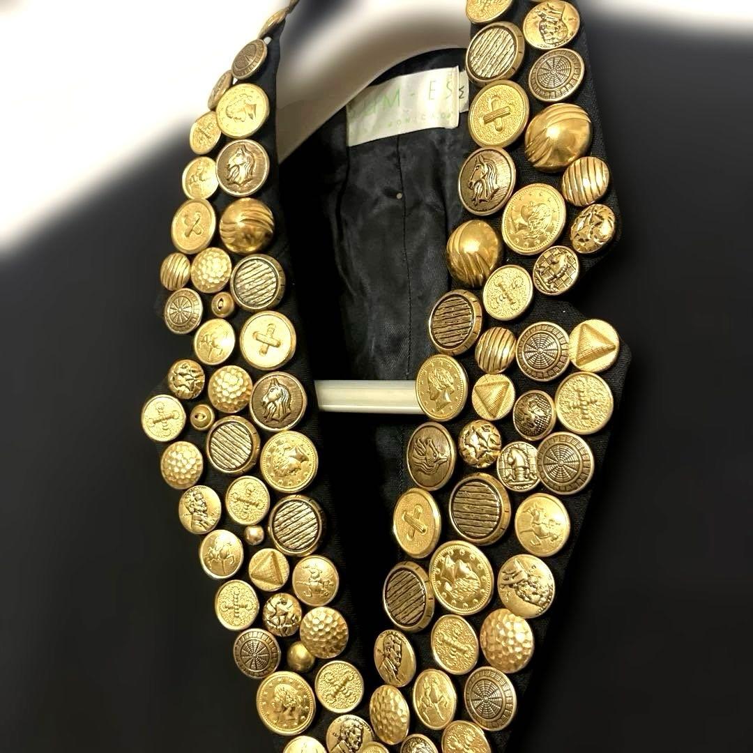 は　さん専用】ドイツ製オーダーメイド ヴィンテージ 紋章金ボタン装飾 ジャケット