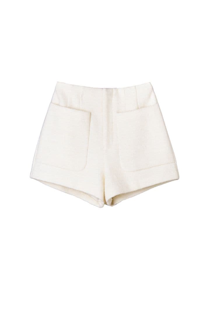 Her lip to Twinkle Wool Boucle Shorts 新品