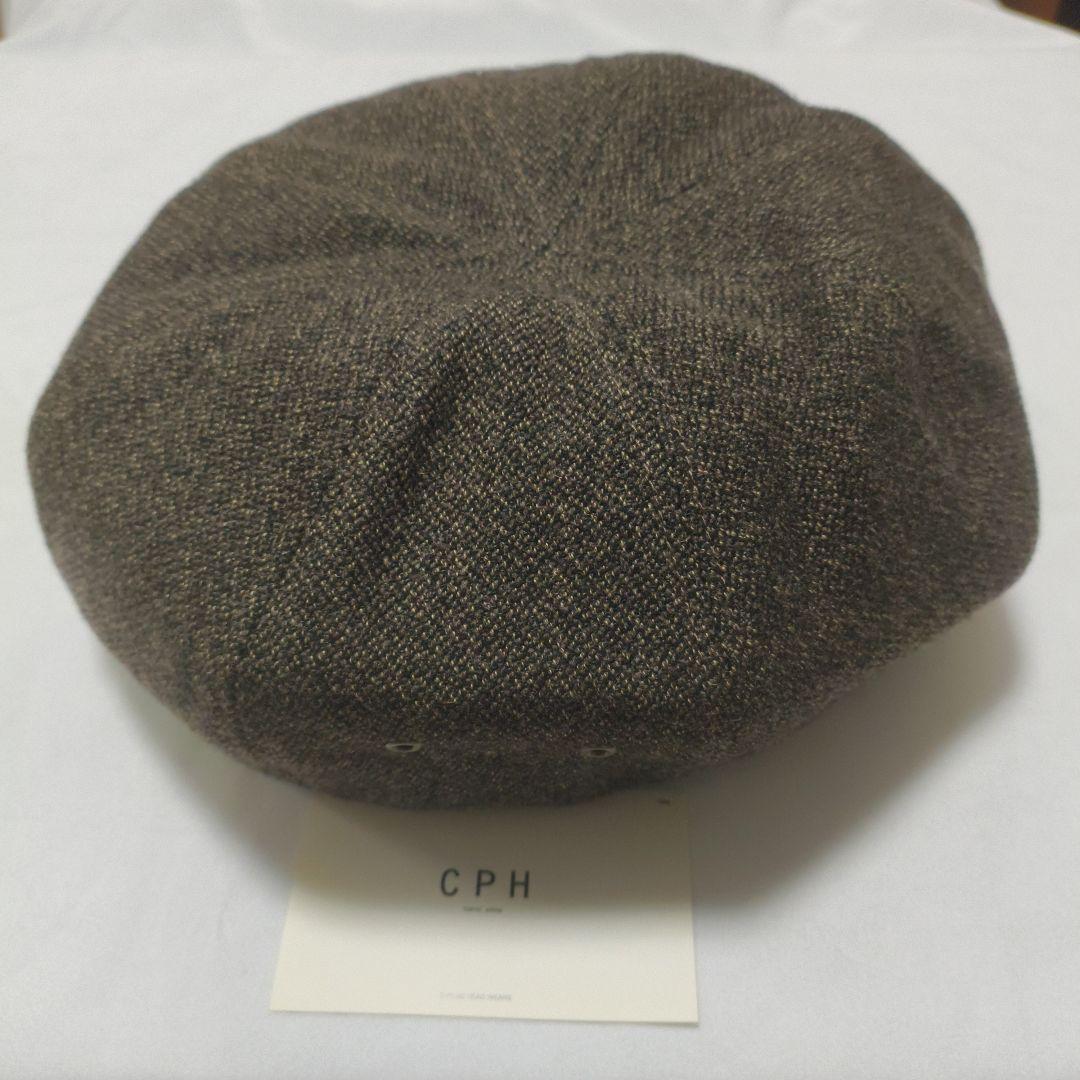 CPH ブラウン ベレー帽 M/L 日本製