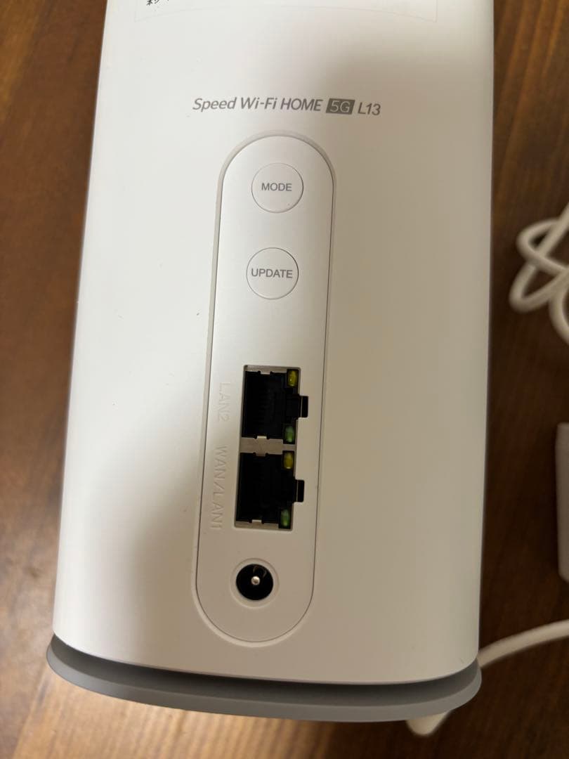 UQ WiMAX　 Speed wifi 5G ホームルーターL13　ZTR02