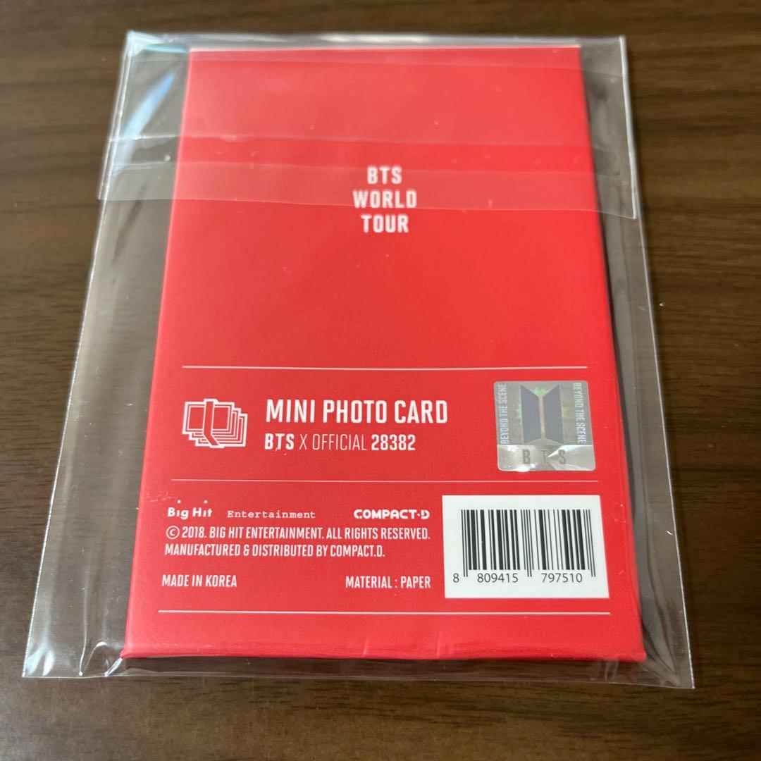 BTS LYS love yourself ミニフォト　コンプ　ユンギ　トレカ