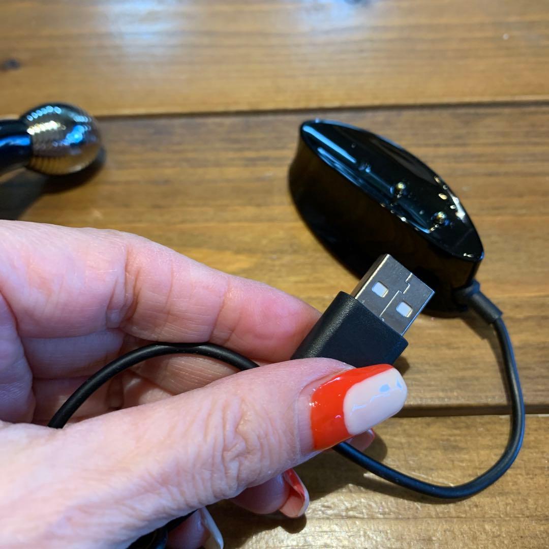 ヤーマン ATMAN USB充電式美顔ローラー ブラック