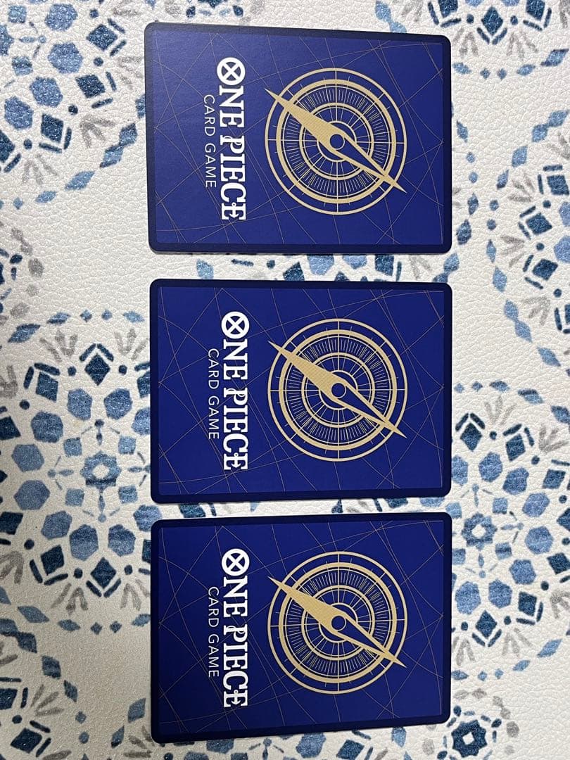 ワンピカード　ジャンププロモ　ルフィ　3枚セット