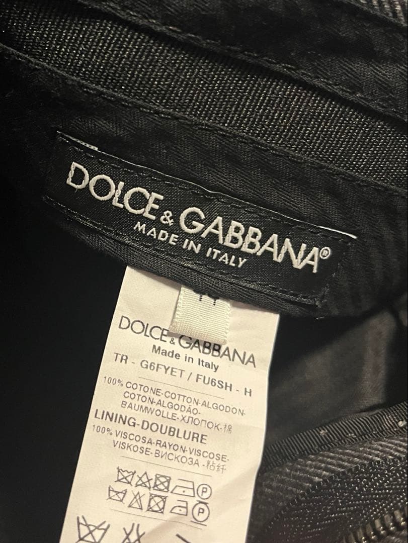 美品ドルチェ&ガッバーナDOLCEスラックス44トラウザーsグレー灰色パンツ