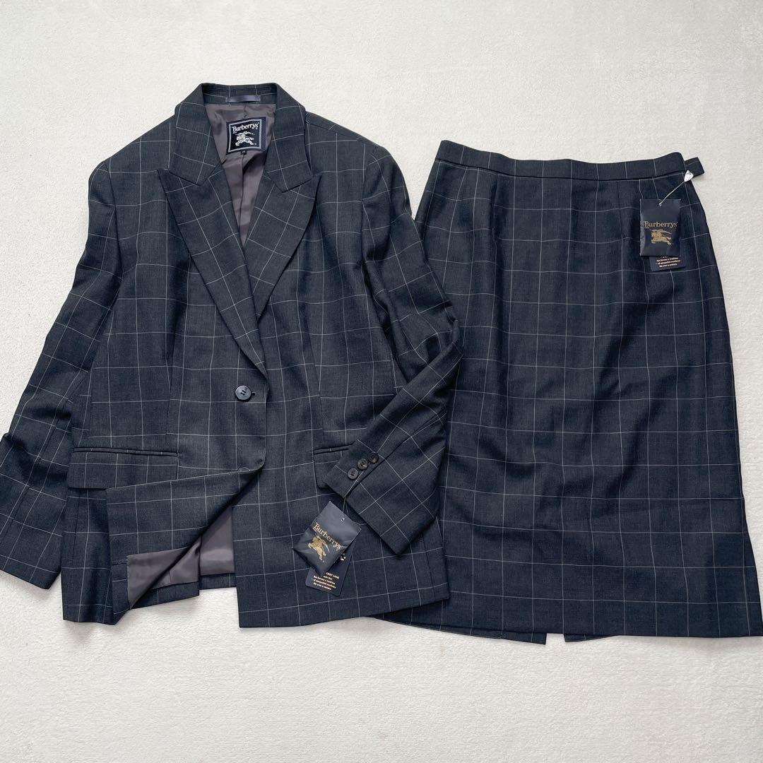 未使用✨ バーバリーズ スカートスーツセットアップ 15～17 大きいサイズ