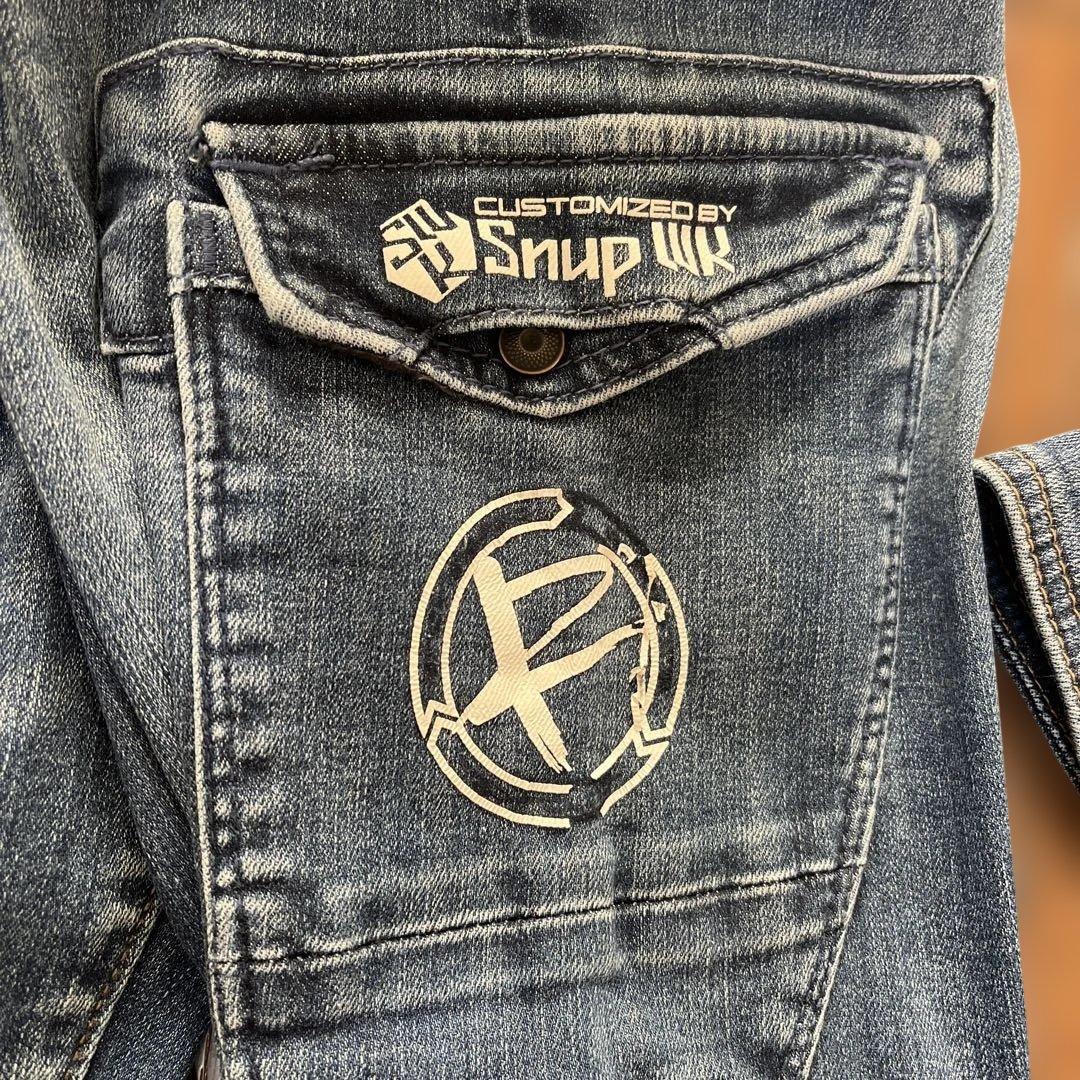 EVEN スナップワーカーコラボ　デニムセットアップ　作業服