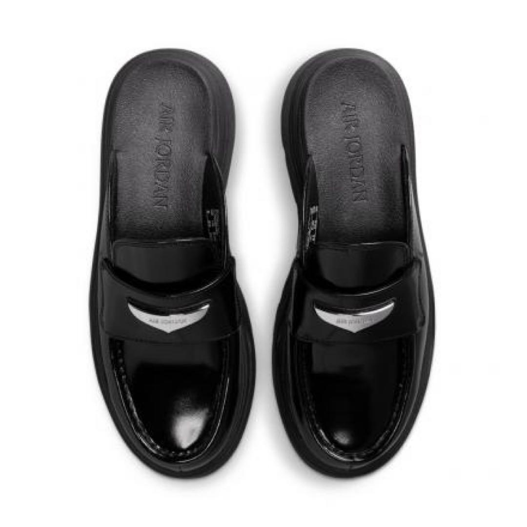 【バレンタイン限定値下げ】新品 ジョーダン 24cm ローファー ブラック