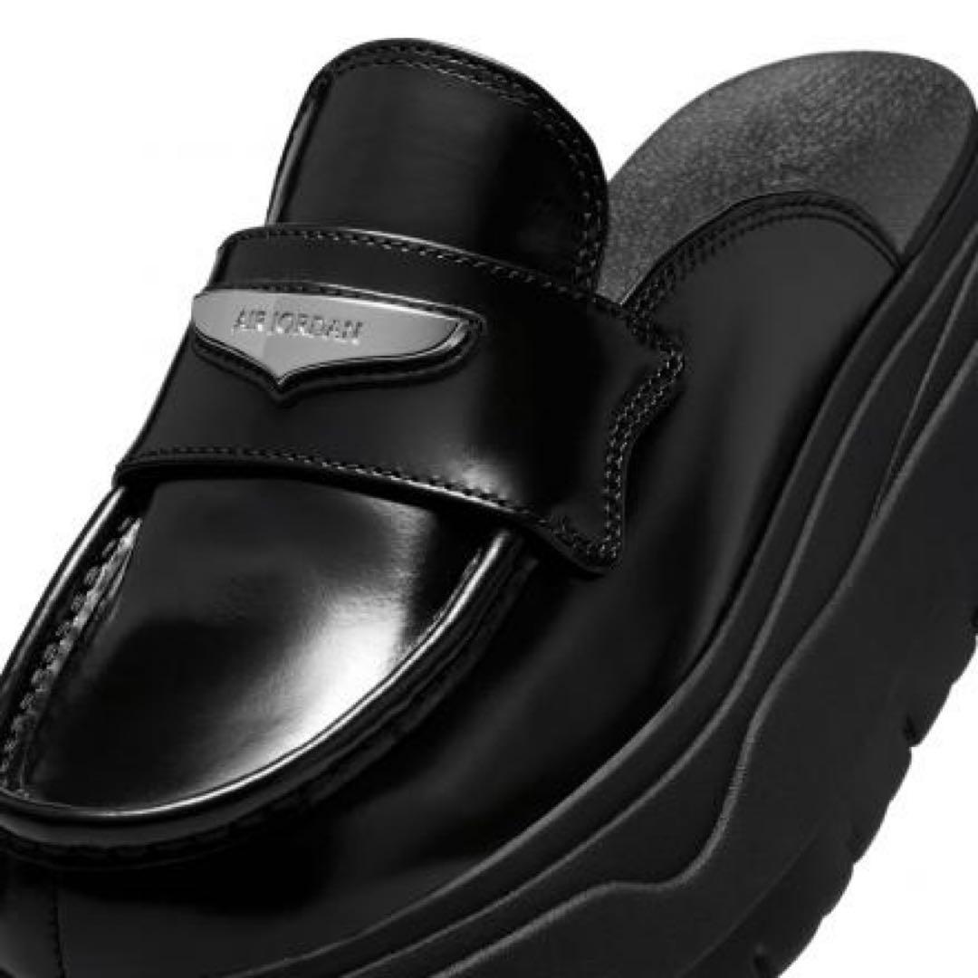 【バレンタイン限定値下げ】新品 ジョーダン 24cm ローファー ブラック