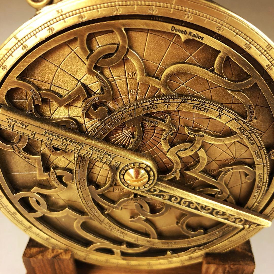 今だけセール先着1名様　アストロラーベ　φ10cm 古代天文機器 スペイン製