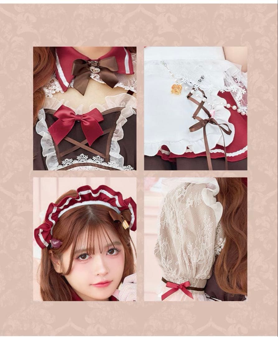 即購入◎Malymoon シアーレースメイド