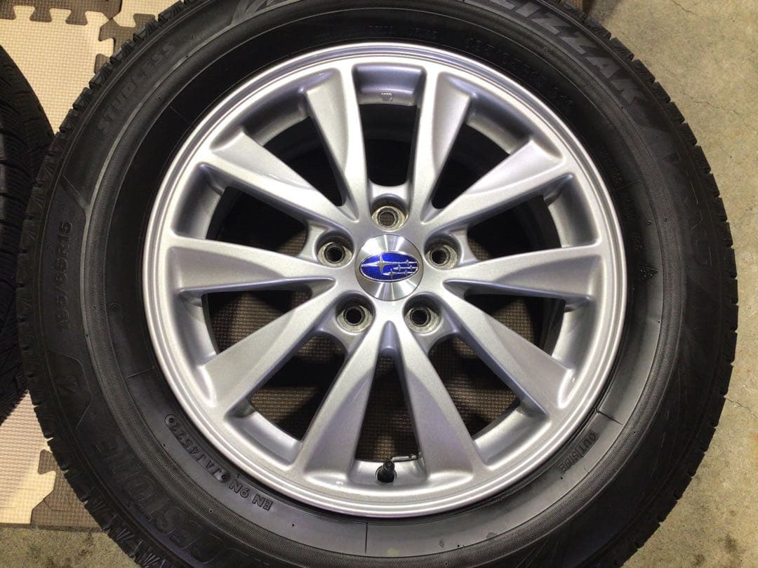 激安 スバル 純正 195/65R15 VRX3 スタッドレス 4本 送料込み