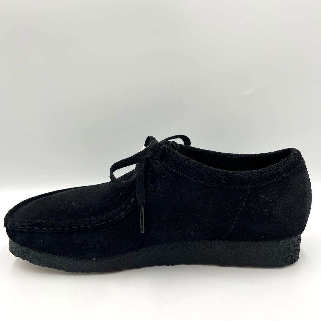 【新品】Clarks ブラック Wallabee 26.5 クラークス ワラビー