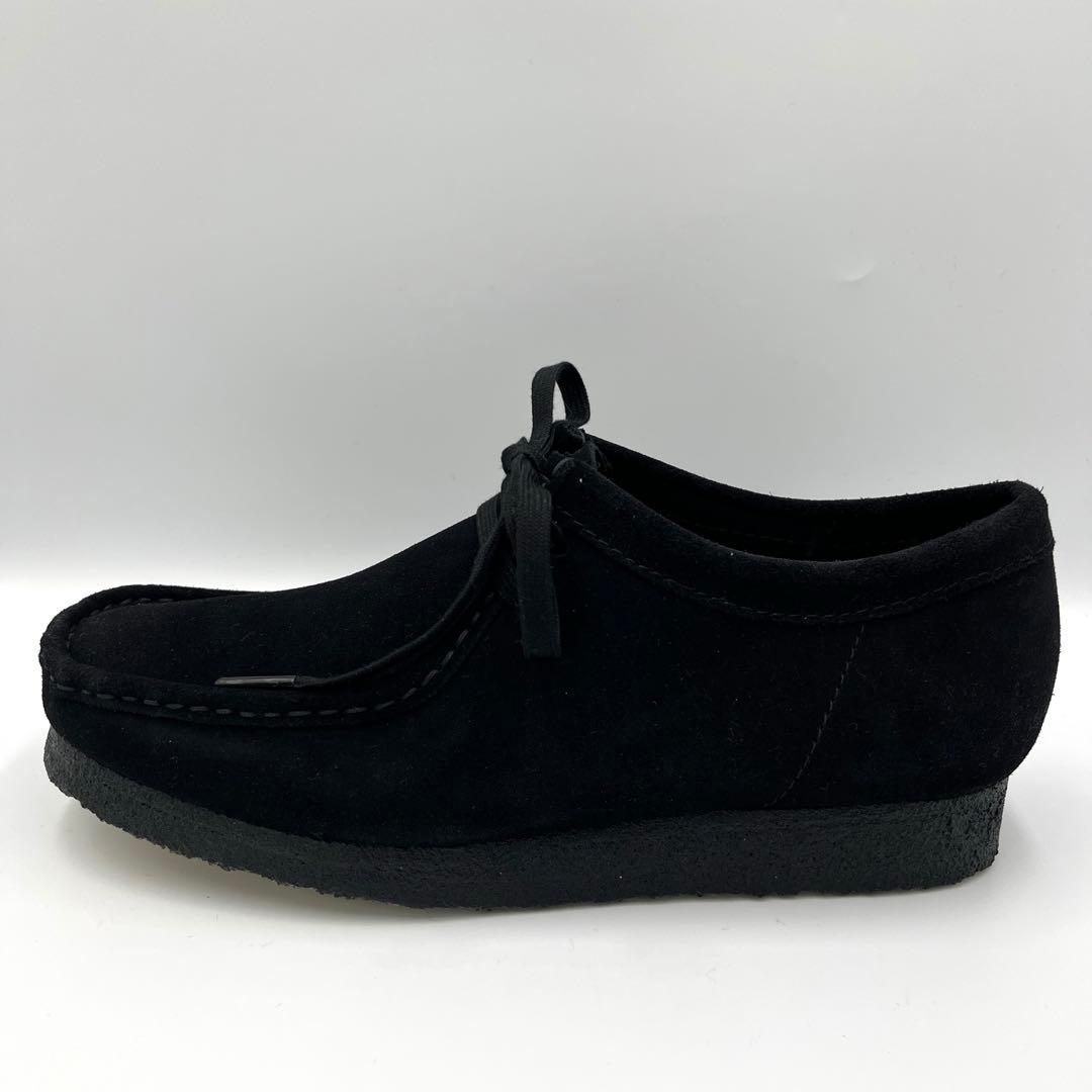 【新品】Clarks ブラック Wallabee 26.5 クラークス ワラビー