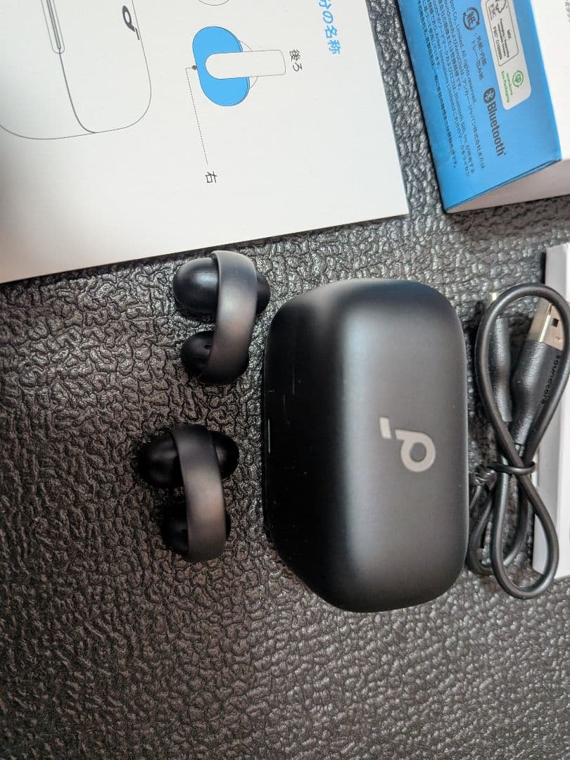 Anker Soundcore AeroClipオープンイヤーワイヤレスイヤホン