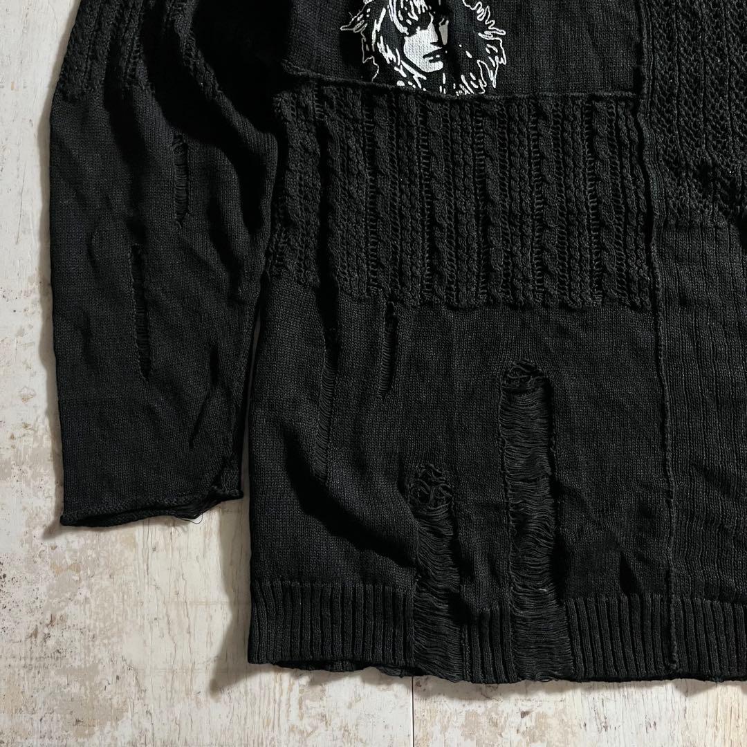 HYSTERIC GLAMOUR ヒステリックグラマー クラッシュ セーター