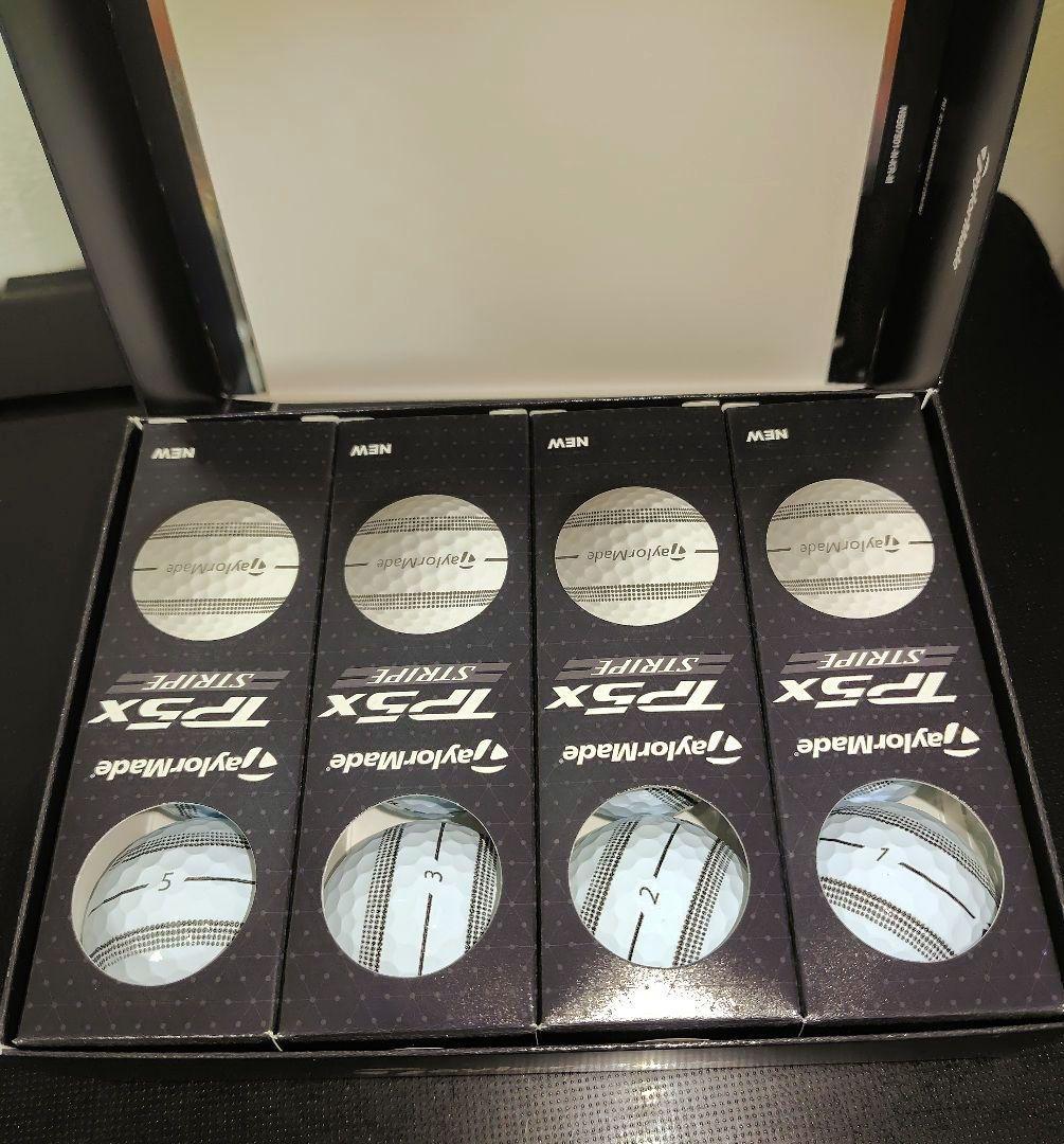 テーラーメイド　TP5X ストライプ　ゴルフボール　2ダース　 24球