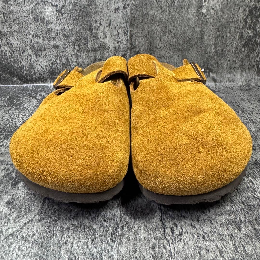 【美品】ビルケンシュトック ボストン サボサンダル ブラウン 28cm