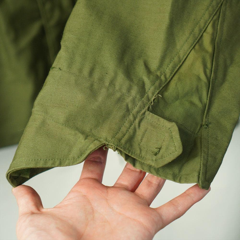 60s ビンテージ ミリタリー M-65 フィールドジャケット アルミジップ