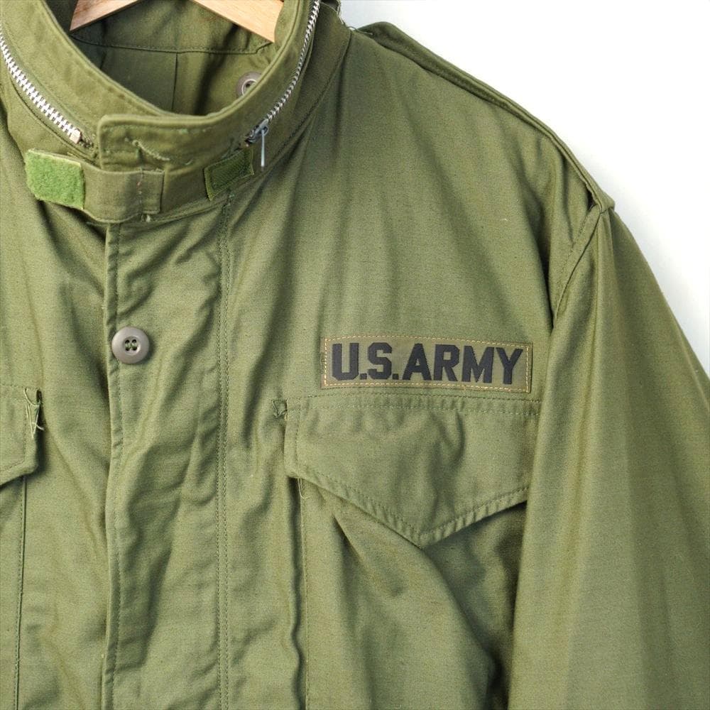 60s ビンテージ ミリタリー M-65 フィールドジャケット アルミジップ