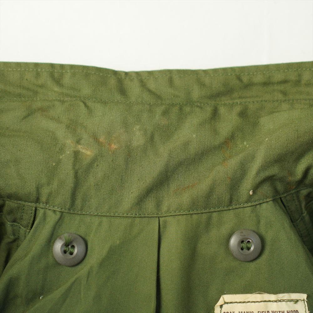 60s ビンテージ ミリタリー M-65 フィールドジャケット アルミジップ