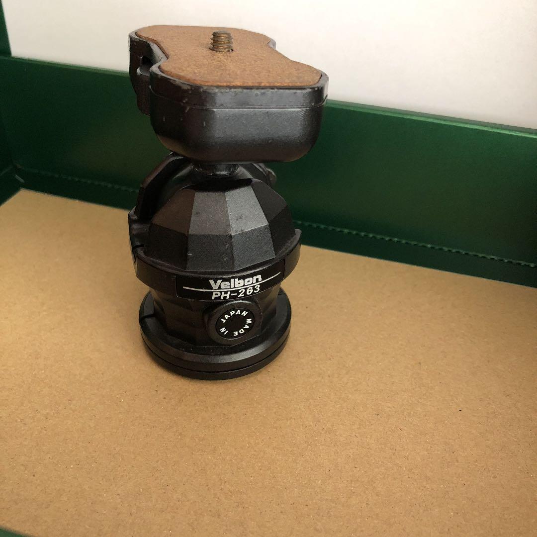 ☆カメラ三脚雲台Velbon PH-263ベルボン