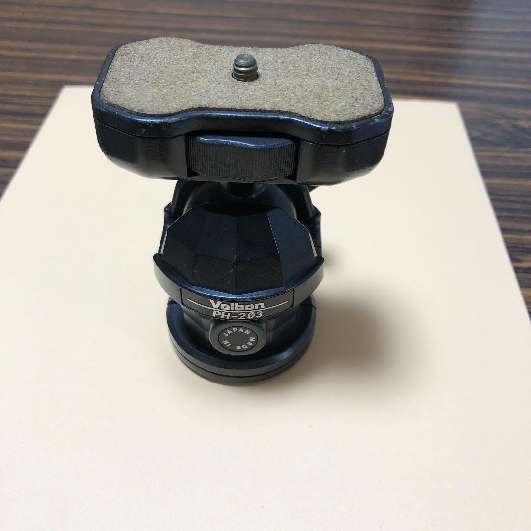 ☆カメラ三脚雲台Velbon PH-263ベルボン