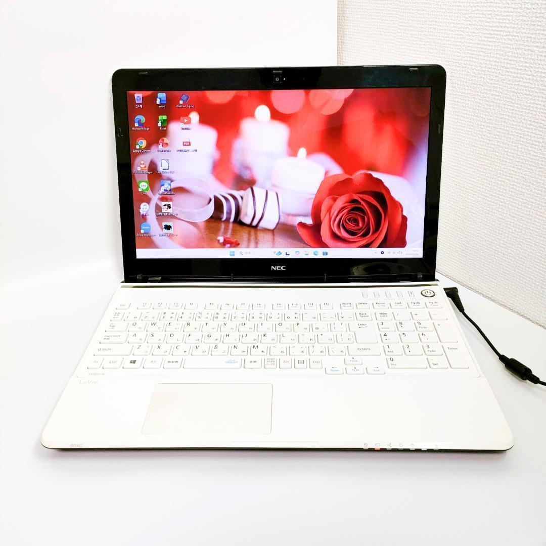 Corei7✨️16G/Windows11/SSD/NECノートパソコン/DVD