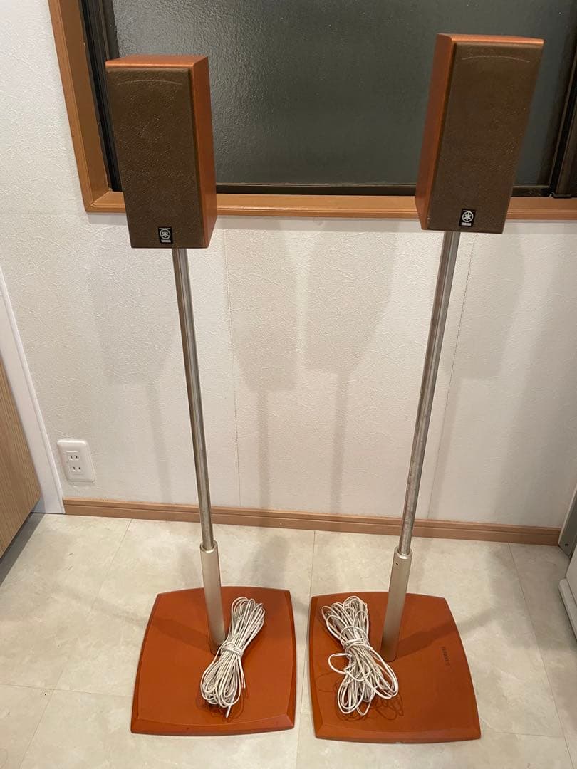 YAMAHA スピーカーNX-430p ・スタンド SPS-10mm　2個セット