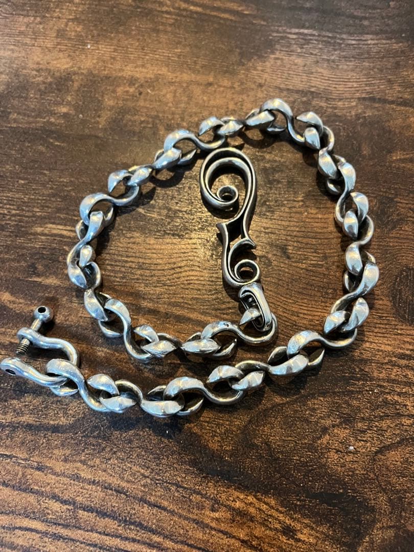 ACCEL ウォレットチェーン シルバー