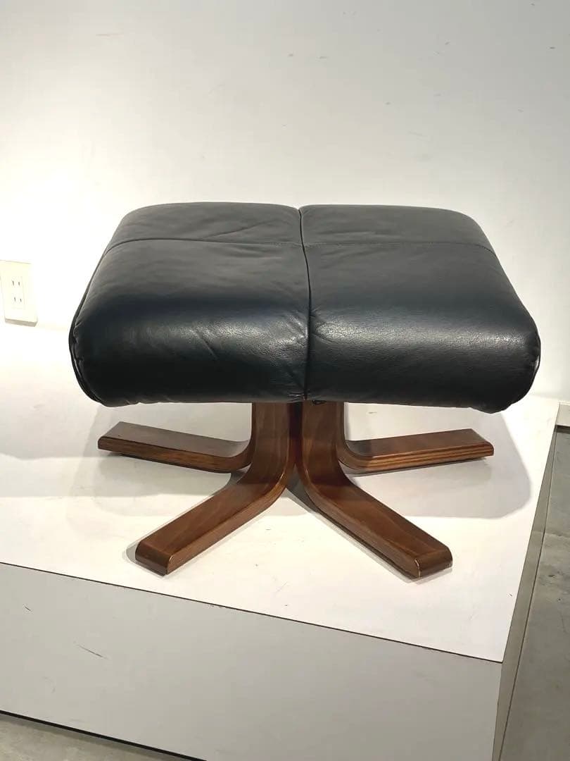 FUJI FURNITURE、デザインオットマン、レトロ、柏木工、秋田木工、天童