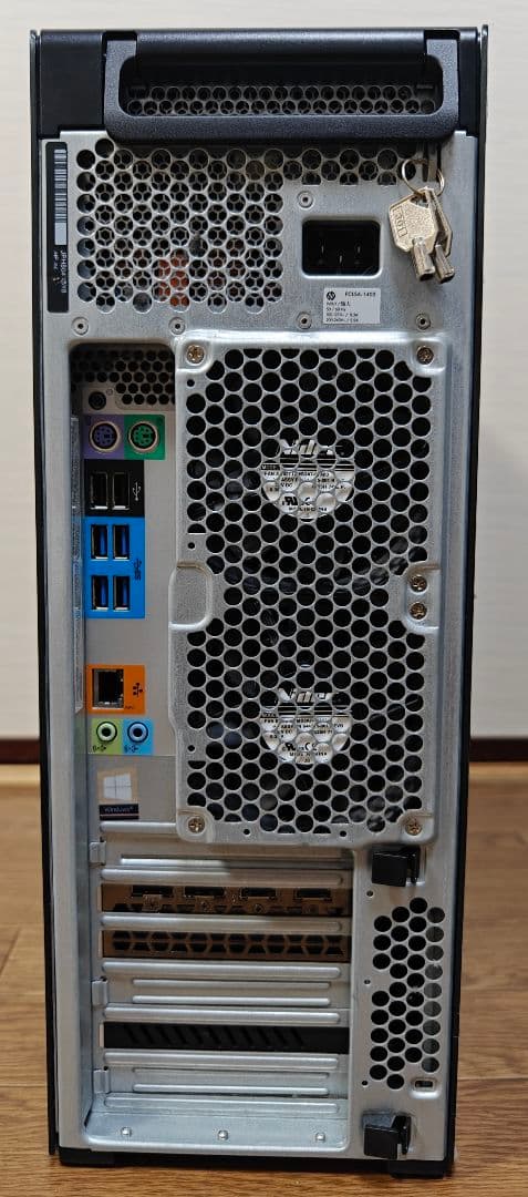 ワークステーション HP Z640 dual xeon 2690V4 RX6600 Ram 96GB