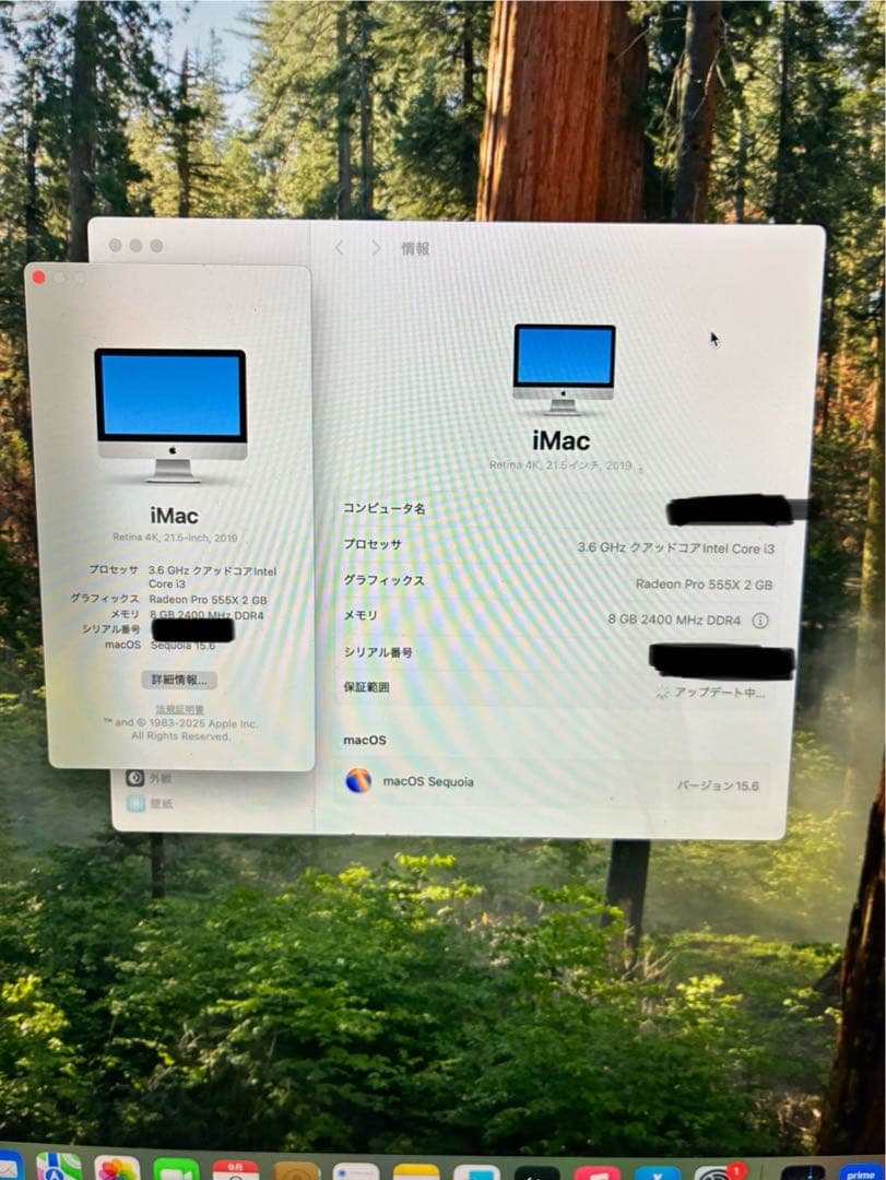 iMac (Retina 4K, 21.5-inch, 2019)スピード配送！