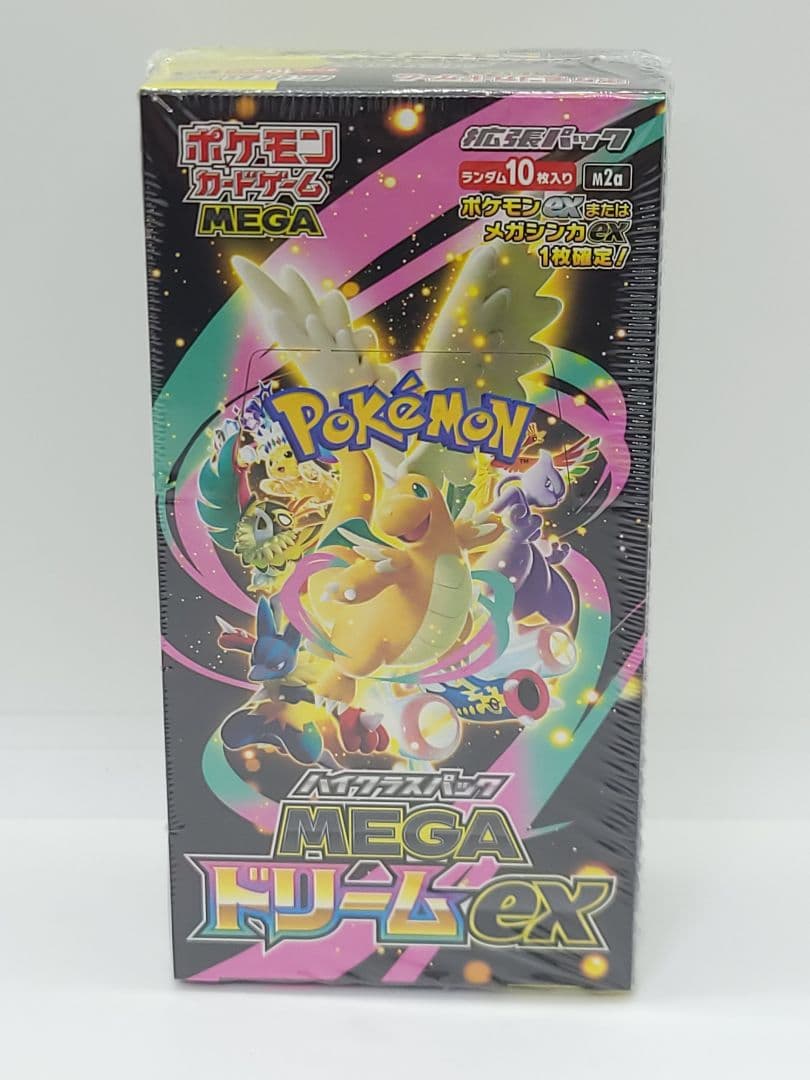 ポケカ MEGAドリームex シュリンク付き 未開封