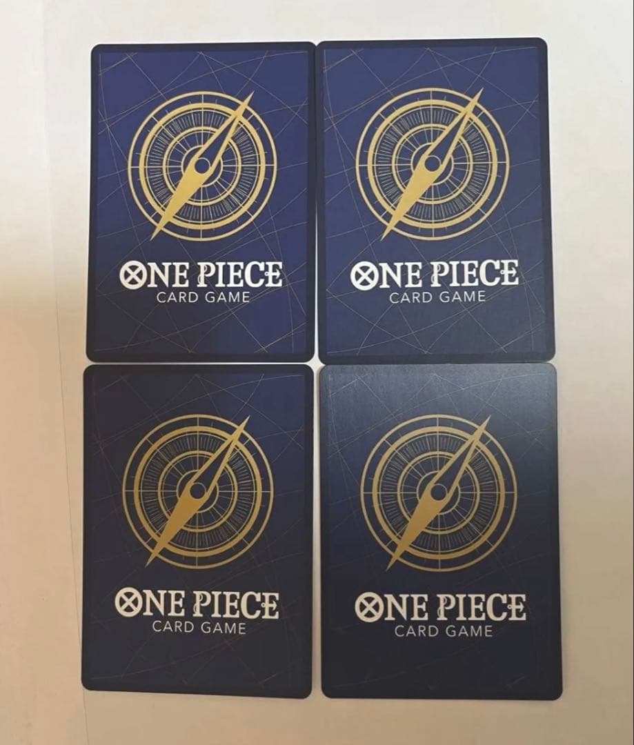 ワンピースカード　ルフィ　ジャンプ　プロモカード 4枚