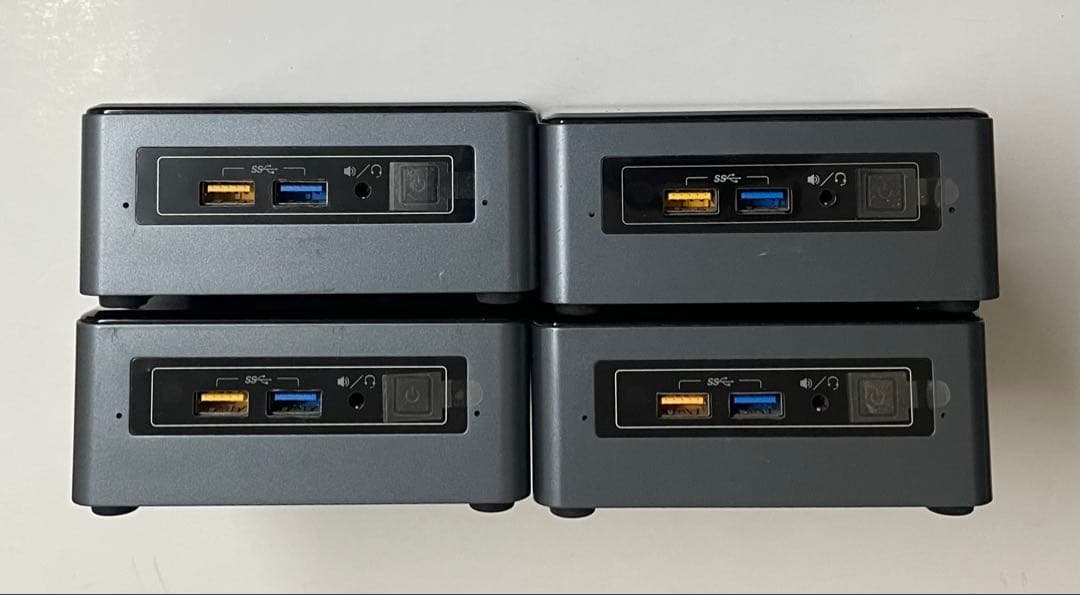 Intel NUC 4台セット コンパクトミニPC