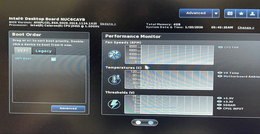 Intel NUC 4台セット コンパクトミニPC