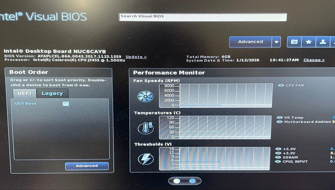 Intel NUC 4台セット コンパクトミニPC