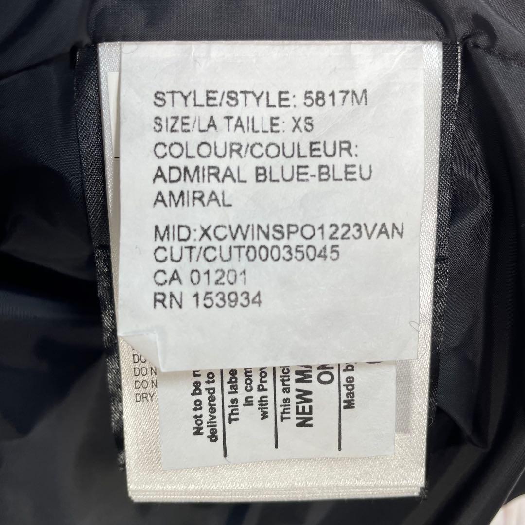 【美品】  カナダグース　ダウンベスト　 黒　ロゴ